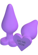 Play With Me Naughty Candy Heart Do Me Now Silicone Butt...