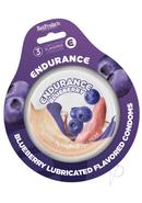 Lubricated Flavored Endurance Condoms 3 Per Pack  -...