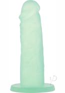 Addiction Cocktails Vibrating Silicone Dildo 5.5in - Mint...